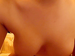 大迫力の巨乳美女の主観騎乗位　sex Japanese