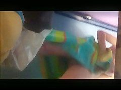 shy teen 18+ with full bush and big tits after swimming