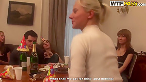 student 18+ party continues with hot group sex