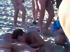 swinger beach sex
