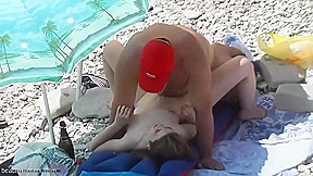 teen 18+ Gets Fucked In Public Beach By Older Man