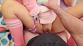 teen 18+ Is Babysat By Her Bad Step And Gets Fucked