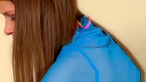 teen 18+ babe gets facialized