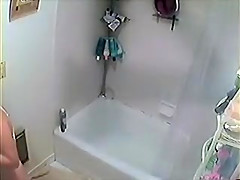 teen 18+ girl spied in the bathroom