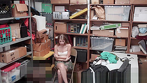 teen 18+ shoplifter sucks