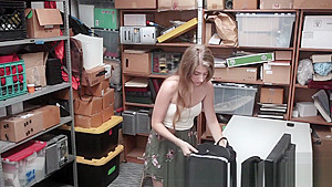 teen 18+ shoplifter sucks