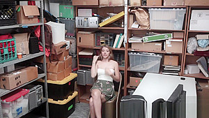 teen 18+ shoplifter sucks