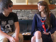 teen 18+ Rilee Marks Masturbates in a JAV video
