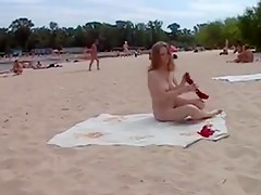teen 18+ nudists take off their clothes and play nude