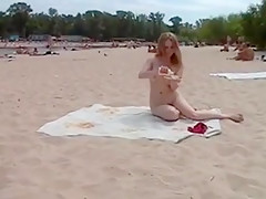 teen 18+ nudists take off their clothes and play nude
