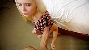 teenager 18+ taking in blowjob sex action