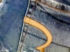 teens 18+ in tight jeans shorts and bikini walking