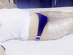 外してっもういったからぁ！セルフで緊縛バイブオtニーする変態素人ol 体操服コスプレ