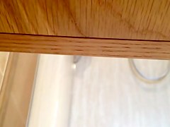 under shelf
