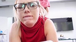 uptight teen 18+ lets stepbrother use her & likes it