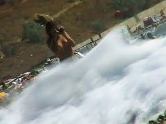 video of nude girls having fun on a nudist beach